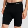 Мъжки къси панталони Combat Black - GymBeam XXL