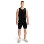 Мъжки къси панталони Combat Black - GymBeam XXL
