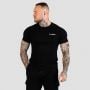 Тениска TRN Fitted Black - GymBeam XXXL
