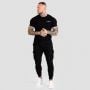 Тениска TRN Fitted Black - GymBeam XXXL