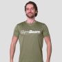 Мъжка тениска Mesh Essence Green - GymBeam S