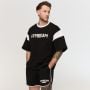 Тениска Premium Heavyweight Varsity Black - GymBeam XXL