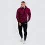 Суичър PRO Hoodie Burgundy - GymBeam L