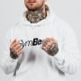 Суичър PRO Hoodie White - GymBeam L