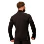 Pulse 1/2 Zip Running суичър Black - GymBeam L