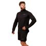 Pulse 1/2 Zip Running суичър Black - GymBeam L