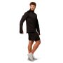 Pulse 1/2 Zip Running суичър Black - GymBeam L