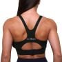 Спортен сутиен за бягане Pulse Black- GymBeam L