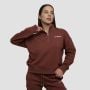 Дамски суичър Agile 1/2 Zip Root - GymBeam XL