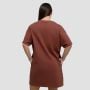 Дамска рокля-тениска Agile T-Shirt Dress Root - GymBeam S