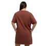 Дамска рокля-тениска Agile T-Shirt Dress Root - GymBeam S