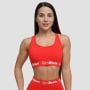Спортен сутиен Simple Rouge Red - GymBeam L
