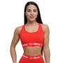 Спортен сутиен Simple Rouge Red - GymBeam L