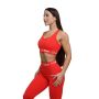 Спортен сутиен Simple Rouge Red - GymBeam L
