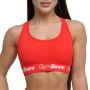 Спортен сутиен Simple Rouge Red - GymBeam L