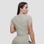 Дамска тениска Agile Cropped Sage - GymBeam L