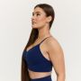 Безшевен спортен сутиен Sculpt Navy - GymBeam M