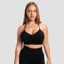 Безшевен спортен сутиен Sculpt Black - GymBeam L