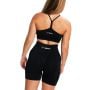 Безшевен спортен сутиен Sculpt Black - GymBeam L