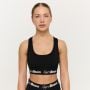 Спортен сутиен Simple Black - GymBeam S