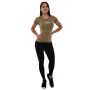 Дамска тениска FIT Olive - GymBeam S