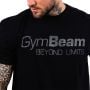 Мъжка тениска Beyond Limits Black - GymBeam M