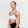 Спортен сутиен Varsity White - GymBeam XL