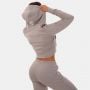 Дамски суичър TRN Zip-Up Grey - GymBeam M