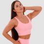 Спортно бюстие Cut-Out Pink - GymBeam S