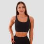 Спортно бюстие Cut-Out Black - GymBeam S