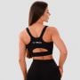 Спортно бюстие Cut-Out Black - GymBeam S