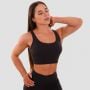 Спортно бюстие Cut-Out Black - GymBeam S