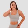 Спортно бюстие Cut-Out Grey - GymBeam S