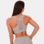 Спортен сутиен Mesh Panel Grey - GymBeam XL