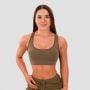 Спортен сутиен Mesh Panel Olive - GymBeam M