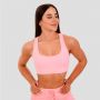Спортен сутиен Mesh Panel Pink - GymBeam S