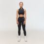 Дамски безшевен клин Fierce Dark Grey - GymBeam XXL
