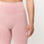 Дамско безшевно долнище Fierce Baby Pink - GymBeam XXL