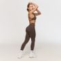 Дамски клин Fierce V-back Cappuccino - GymBeam XXL