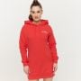 Дамски суичър Limitless Longline Hot Red - GymBeam XL