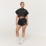 Дамски суичър Relay Cropped Black - GymBeam M