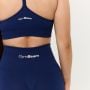 Дамски безшевни шорти Sculpt Navy - GymBeam M