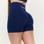Дамски безшевни шорти Sculpt Navy - GymBeam M