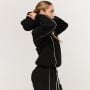 Дамски суичър Varsity Black - GymBeam XXL