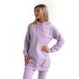 Дамски суичър Limitless Longline Lavender - GymBeam L