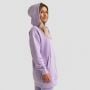 Дамски суичър Limitless Longline Lavender - GymBeam L
