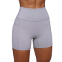 Дамски къси панталони FIT Mist Grey - GymBeam S
