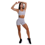 Дамски къси панталони FIT Mist Grey - GymBeam S