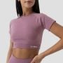 Дамски топ FLO Crop Top Violet - GymBeam XL