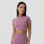 Дамски топ FLO Crop Top Violet - GymBeam XL